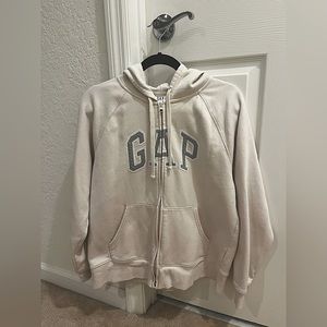 Crème GAP Zip Up Hoodie (L)